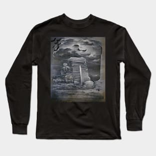 Eerie tombstone Long Sleeve T-Shirt